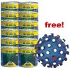 12 x 635 g Bozita + Coloured Spiky Ball Free!
