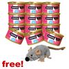 12 x 85g Cosma Thai in Jelly + Plush Catnip Mouse Free!