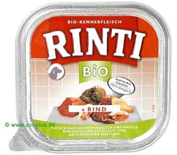 Rinti Bio Value Pack 150 G Trays, 10 + 1 Free! - Poultry Hearts