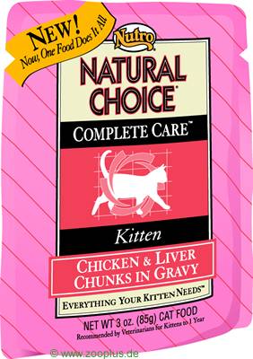 Nutro Natural Choice Complete Care Kitten 6 x 85 g - Kitten