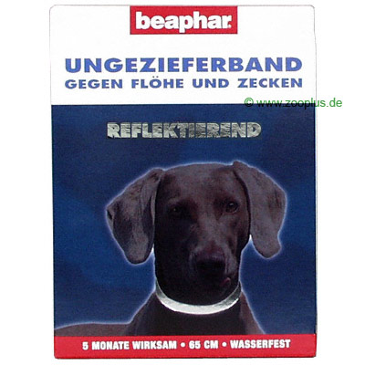 Reflective Flea & Tick Collar for Dogs - 65 cm