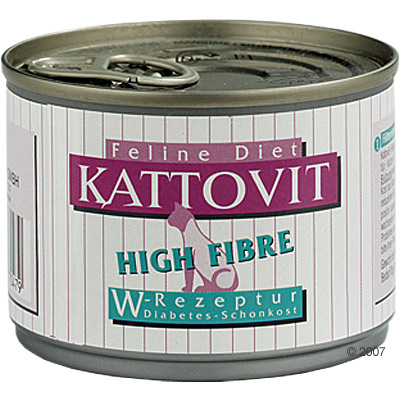 12504 1 Kattovit High Fibre   6 x 175g