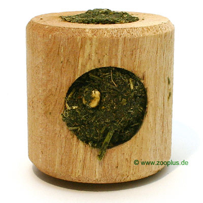 Stuffed Wood Roll - 7.5 x 7.5 cm