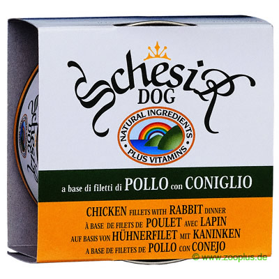 Schesir Chicken Filet with Rabbit 6 x 170 g - 6 x 170 g