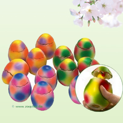 Pop-Up Egg Dog Toy With Squeaker - approx. 8 cm