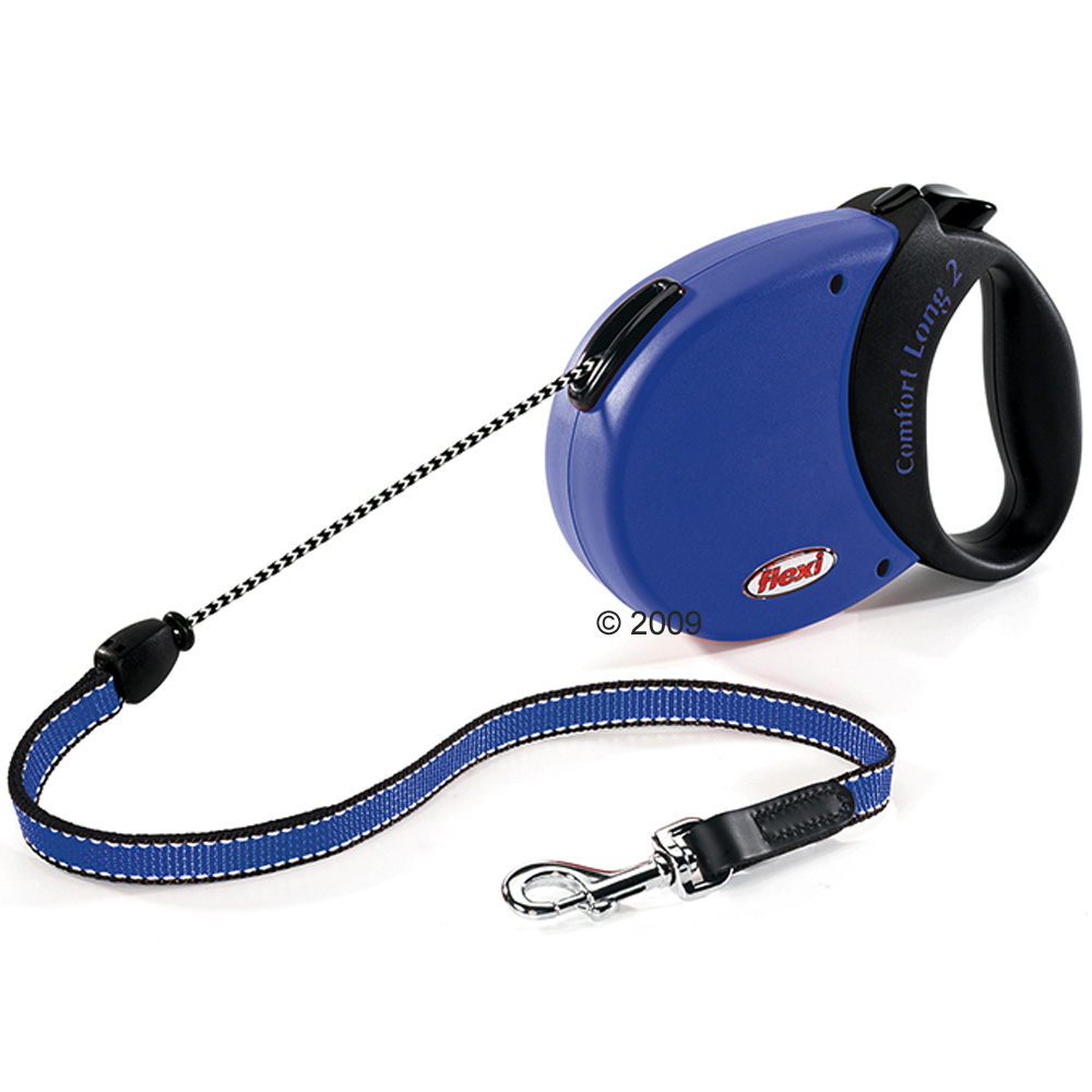 Dog Lead Flexi Comfort Long Medium - 8 m - anthracite 