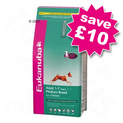 Eukanuba Dog Food Save £10 on selected large bags Daily Care Sensitive Skin Eukanuba Dog Food Save £10 on selected large bags Daily Care Sensitive Skin