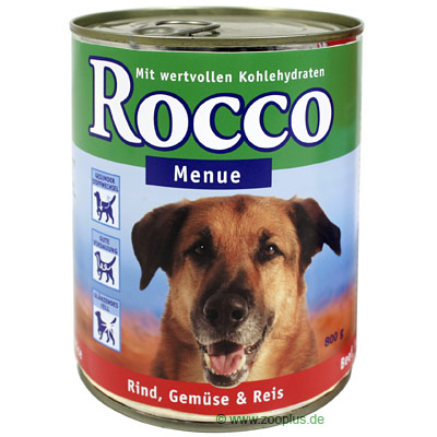 Rocco Menu 6 x 800 g - Poultry Vegetables & Rice