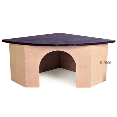 Corner House - For Bunnies  37/37 X 52 X 18 Cm