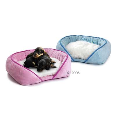 Cloud Nine Puppy Bed - in delicate kitten pink