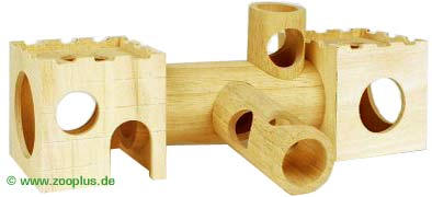 Wood Tunnel System 3691 holztunnel 1 Wood Tunnel System