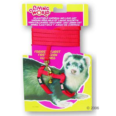 Hagen Leash Harness Set for Ferrets Green Hagen Leash Harness Set for Ferrets Green