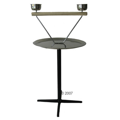 Open Parrot Perch - complete height  122cm (approx.)