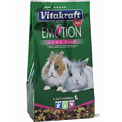 Vitakraft Emotion Long Hair Dwarf Rabbits - 600 g