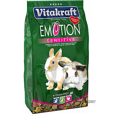 Vitakraft Emotion Sensitive Dwarf Rabbit - 600 g