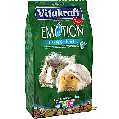 Vitakraft Emotion Long Hair Guinea Pigs - 600 g