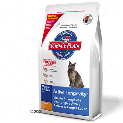 Hill s Mature Adult 7 + Active Longevity Medium with Chicken - 5 kg