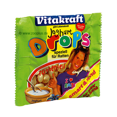 Vitakraft Yoghurt Drops for Rats - 1 x 40 g