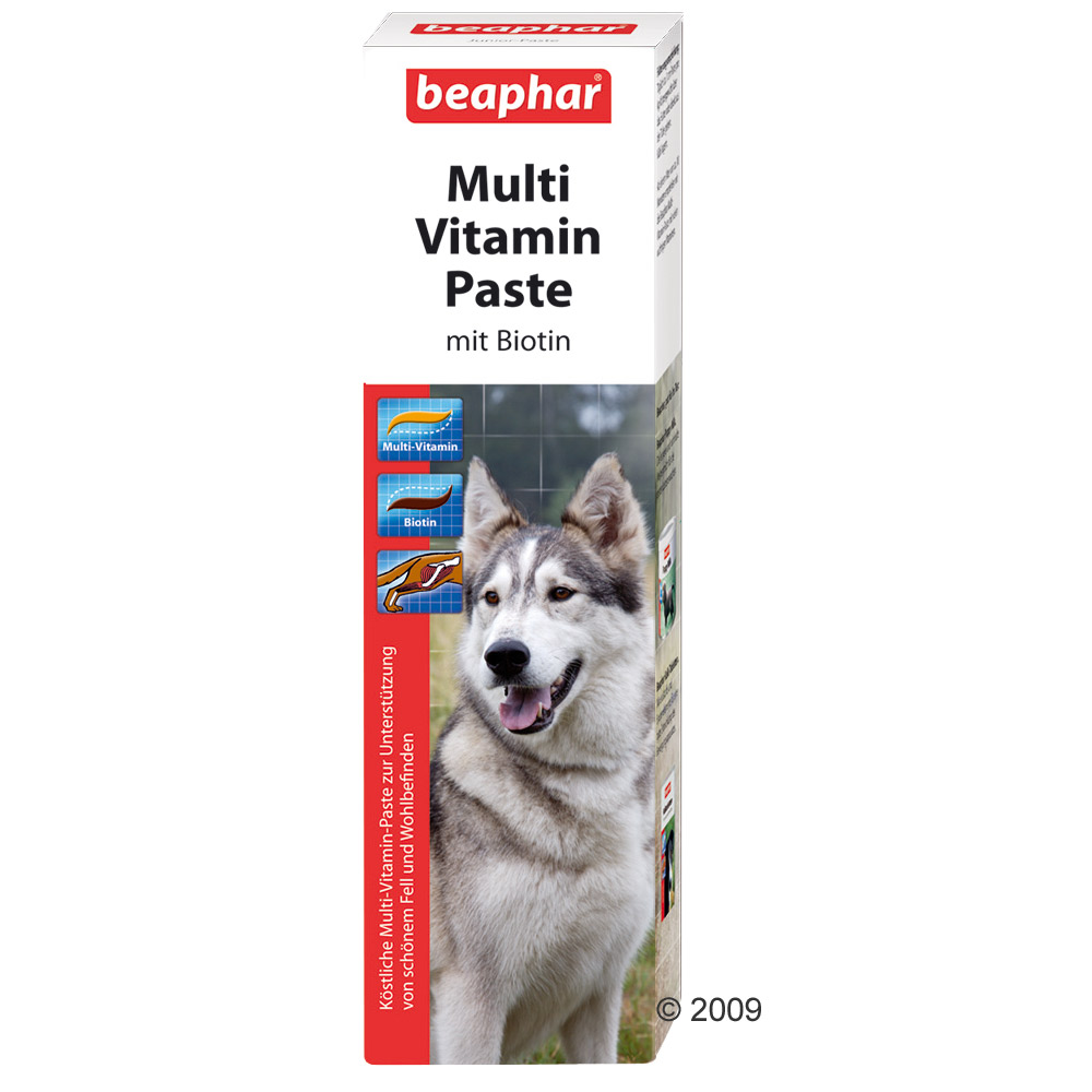 Beaphar Multi Vitamin Paste With Biotin  250G - Product image.