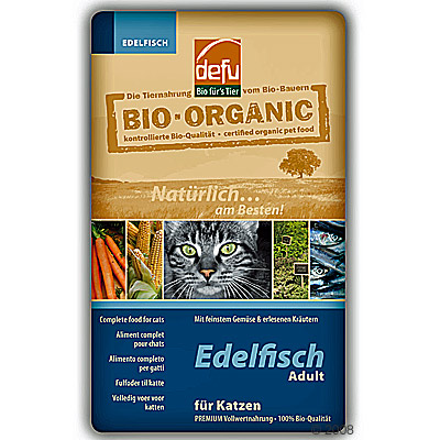 Defu Adult Organic Cat Food - Fish - 1 kg