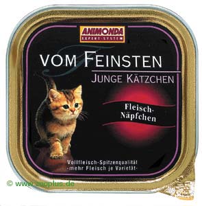 Animonda vom Feinsten for kittens 6 x 100 g - Meat saucer