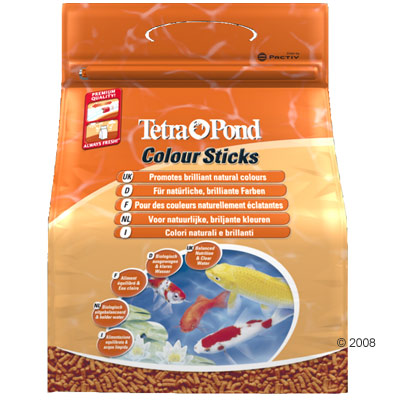 TetraPond Colour Food Sticks - 4000 ml