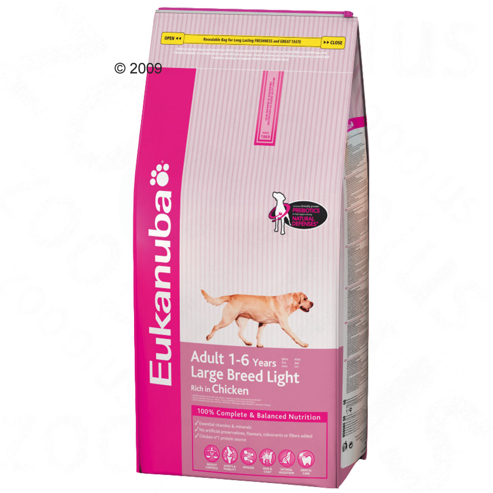 Eukanuba Adult Light Large Breeds - 15 Kg