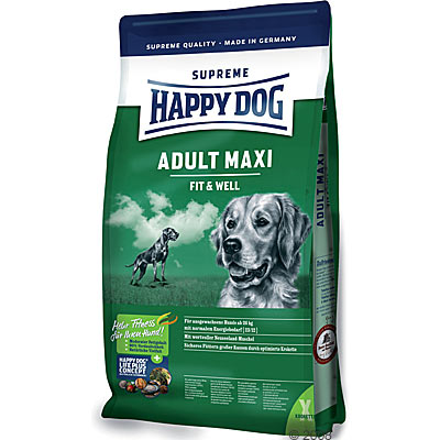 95847 1 Happy Dog Supreme Fit & Well Adult Maxi   Economy pack 2 x 15 kg