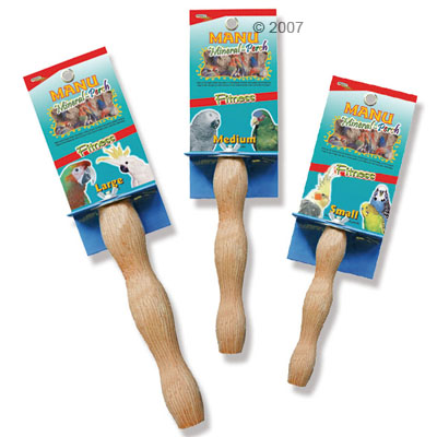 Manu Mineral Fitness Perch - 450 g for Macaws Cockatoos