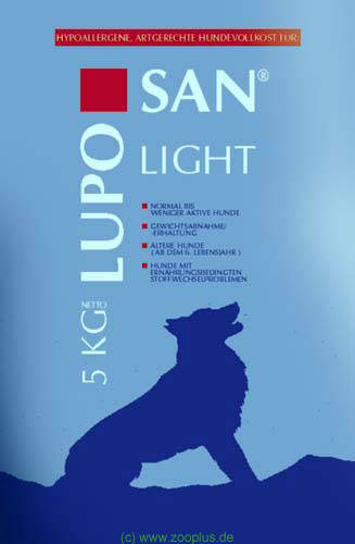 Luposan Light Sensitive Dog Food - 20 kg