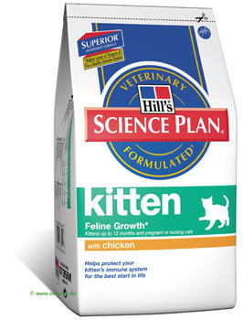 Hill's Feline Kitten Chicken - 10 kg