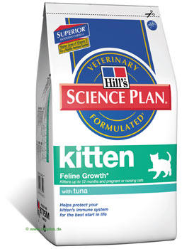 Hill's Feline Kitten Tuna - 2 kg