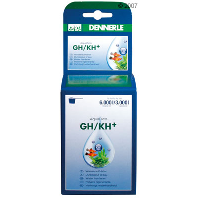 Dennerle pH/KH+ AquaRico Water Hardener - 250 g for 6.000 HL GH or 3.000 HL KH+