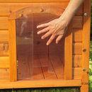 Plastic Door for Dog House Woody