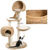 Banana-Leaf Cat Tree Paradise