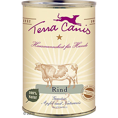 13054 2 Terra Canis 6 x 400 g   Pangasius with Buckwheat Low Fat Yoghurt and Oregano