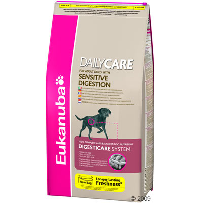 34230 2 Eukanuba Daily Care Sensitive Digestion   Economy pack 2 x 12.5 kg