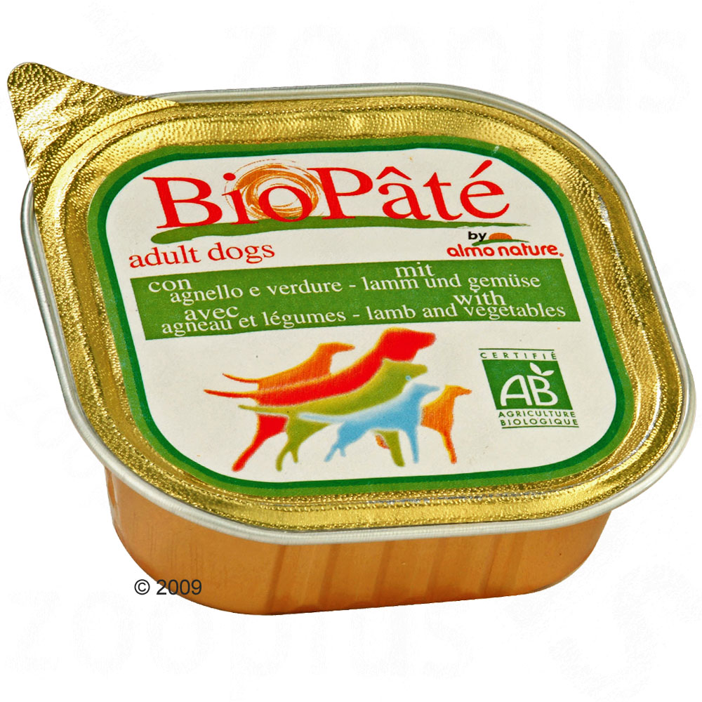 Almo Nature Bio Pat? 6 x 100 g Chicken & Vegetables 72033 almonat bio 4 2 Almo Nature Bio Pat? 6 x 100 g Chicken & Vegetables