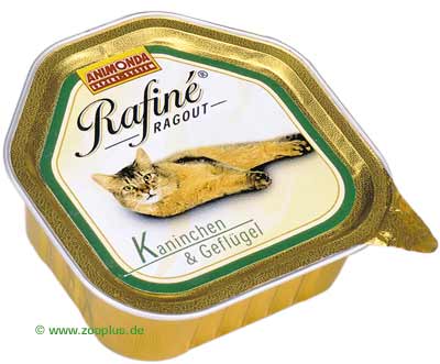 Animonda Rafiné Ragout 6 x 100 g - Rabbit & Poultry