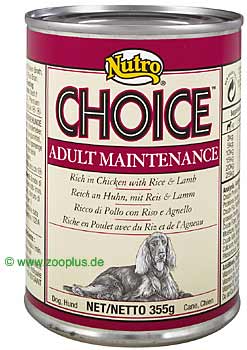 Nutro Choice Adult Maintenance - 6 x 355 g