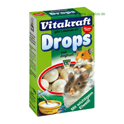 Vitakraft Yoghurt Drops for Hamsters - 5 x 75 g