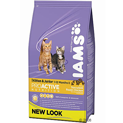 Iams Kitten and Junior - 3 Kg