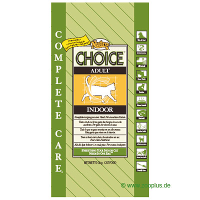 Nutro Choice Complete Care Adult Indoor - 7,5 kg