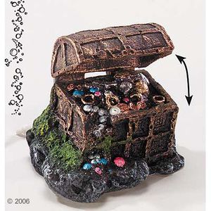 Aquarium Decoration Treasure Chest