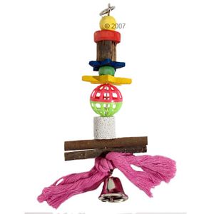 Bird Toy Lava-Wood Bell