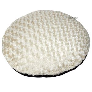 Cat Pillow Cozy Creme