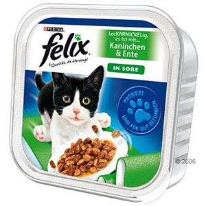 Felix Bites in Gravy, 32 x 100 g