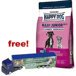 4kg Happy Dog Supreme + Happy Dog Truck Free