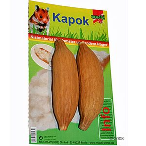 Mucki Kapok Nest Material 2 Hulls