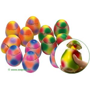 Pop-Up Egg Dog Toy With Squeaker